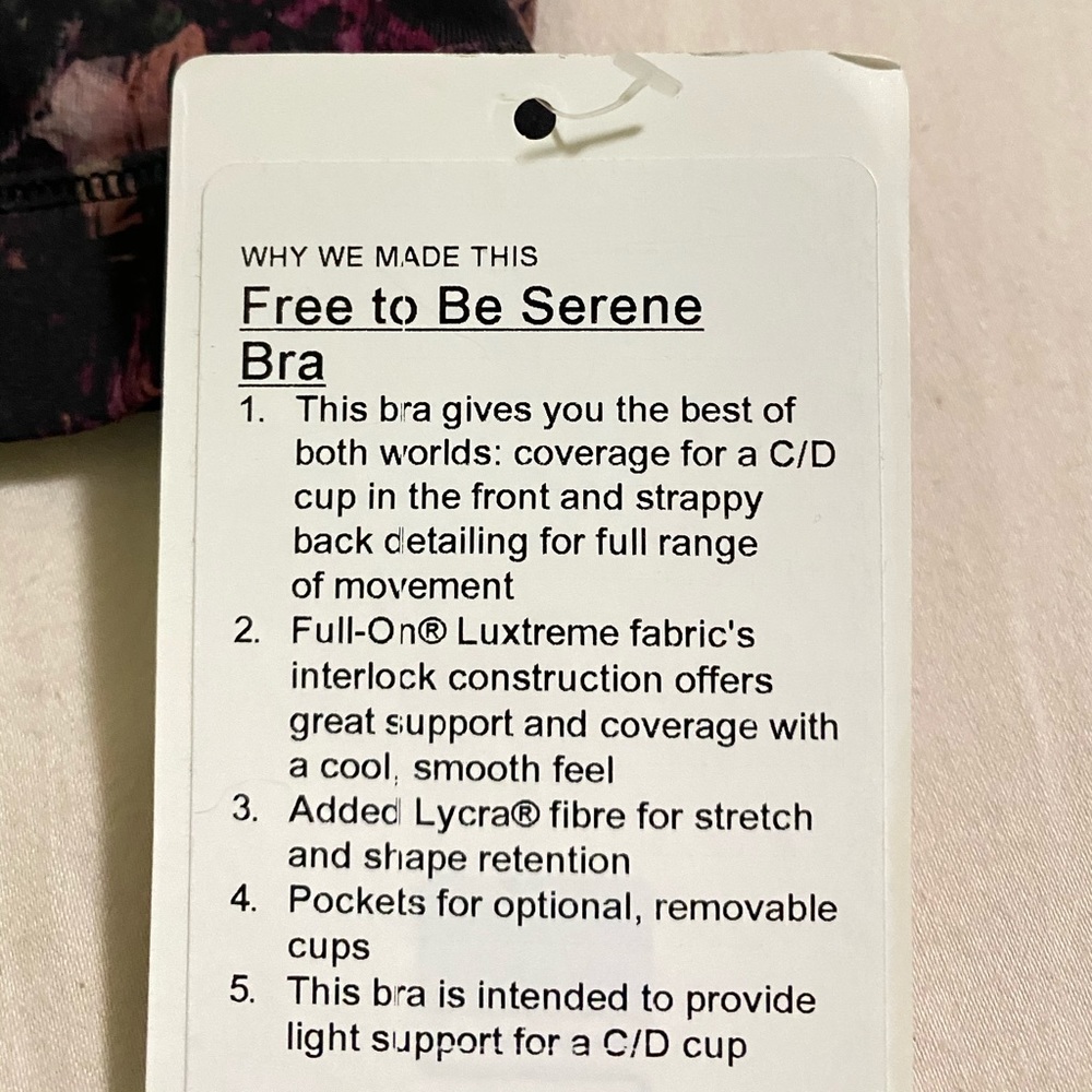 Lululemon Sports Bra - Picture 4 of 5